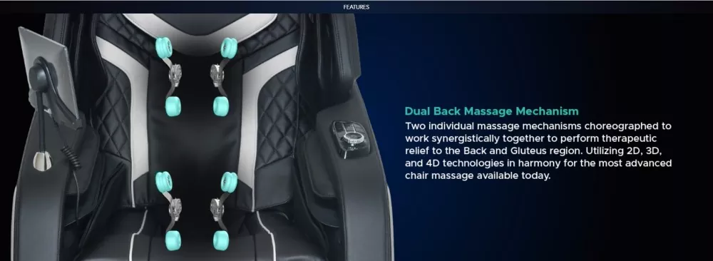 Economic Dual Mech Massage Chair