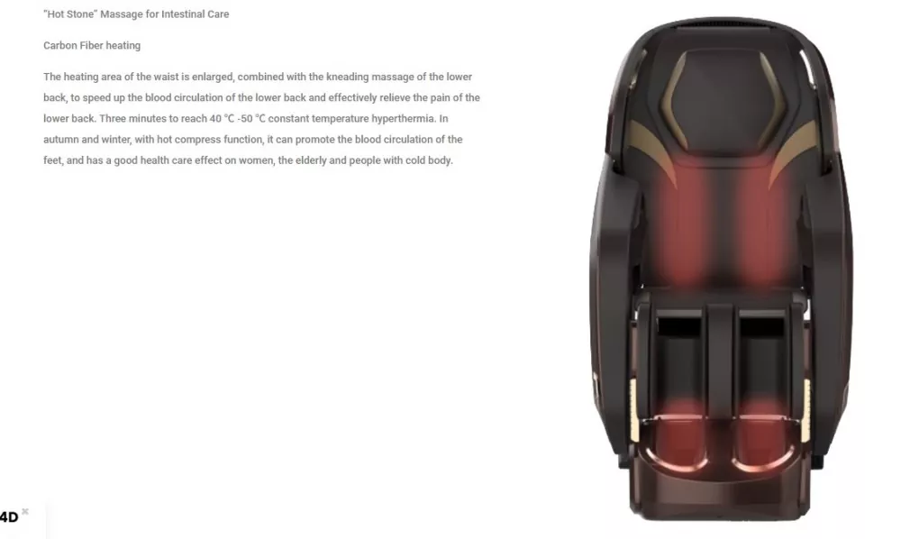 Middle End Dual Mech Massage Chair